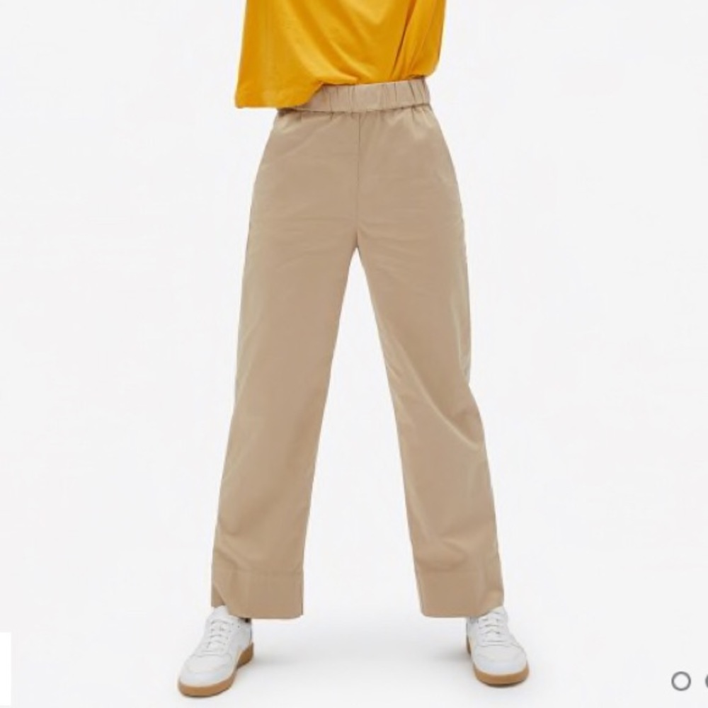Everlane Easy Pant in Warm Khaki size 6